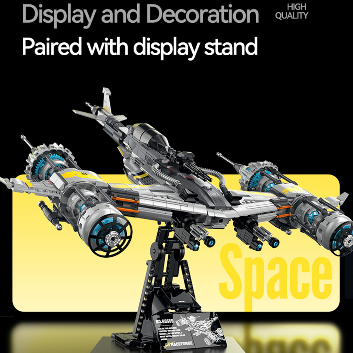 Interstellar Starfighter Building Kit