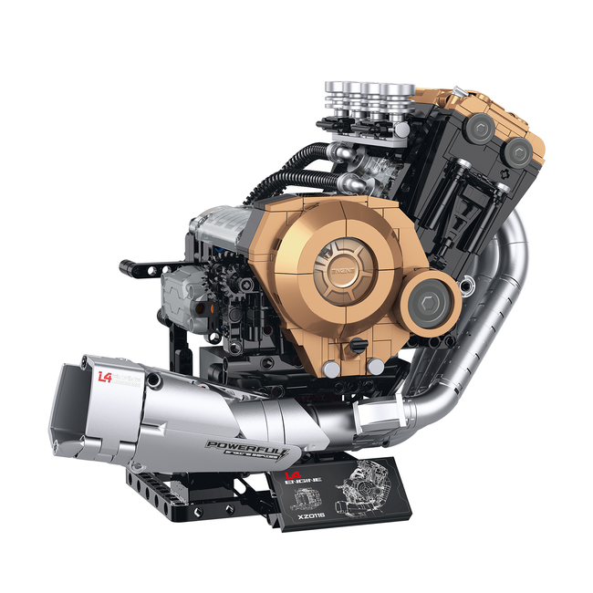 L4 Engine Model – Build a Working Engine with Spray & Sound Building Set