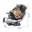 L4 Engine Model – Build a Working Engine with Spray & Sound Building Set