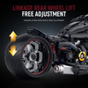 1:5 Motorcycle Building Set – 2050 Pieces, 3-Speed Gearbox