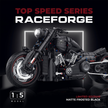 1:5 Motorcycle Building Set – 2050 Pieces, 3-Speed Gearbox