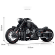 1:5 Motorcycle Building Set – 2050 Pieces, 3-Speed Gearbox