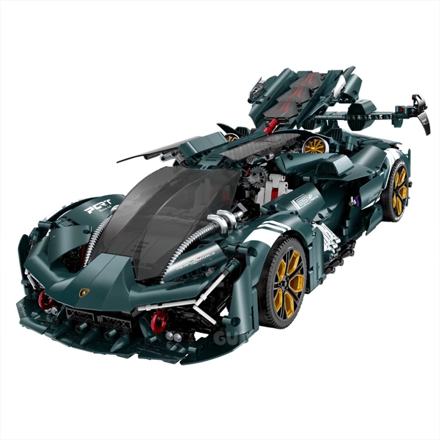 Millanio 1:8 Concept Supercar Building Set