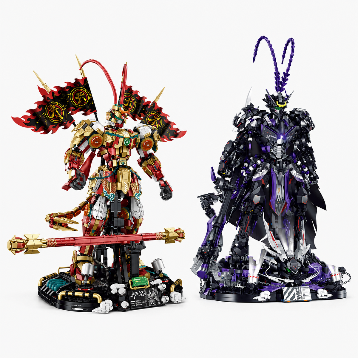 Monkey King Mecha Duo | Cyberpunk & Dark