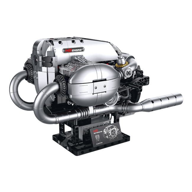 Motorized H2 Boxer Engine Building Set
