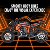 1:8 Naked Street Motorcycle Building Set – 529 Pcs Building Block Model