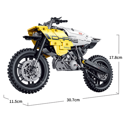 1:8 Off-Road Enduro Motorcycle Building Kit