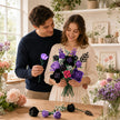 Gothic Rose Bouquet Building Set – A Dark Floral Centerpiece That Never Wilts