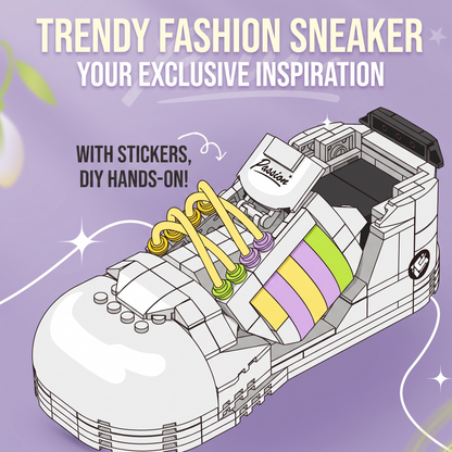 Pastel Floral Sneaker Bouquet Building Kit