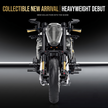 1:5 Pearl-White Custom Cruiser Motorcycle Building Kit