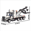 6-in-1 RC Engineering Wrecker Tow Truck Building Set