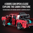 1:14 RC Pickup Truck Building Set – 1,349 Pieces