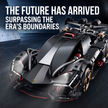 1:10 RC Drift Hypercar Building Set — Meteorite Black