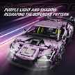 1:10 RC Drift Hypercar Building Set — Mist Purple