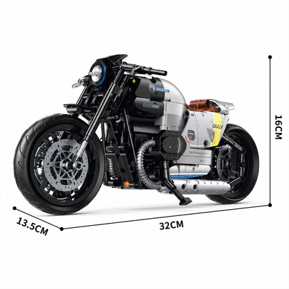 1:8 Retro Cruiser Motorcycle Building Kit