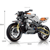 1:8 Retro Naked Street Motorcycle Building Kit