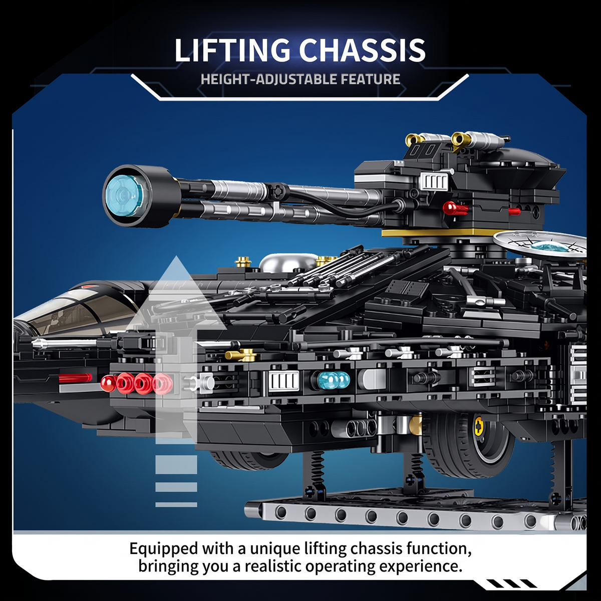 Sci-Fi Freighter Starship Building Kit