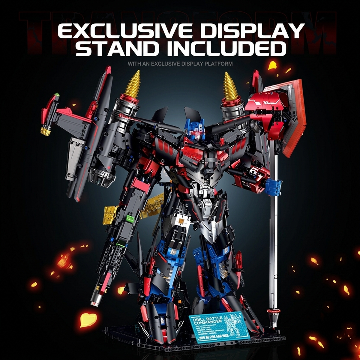 Sky-Flame Transforming War Mecha