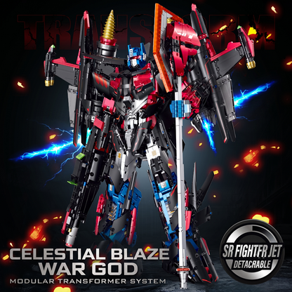 Sky-Flame Transforming War Mecha