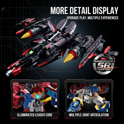 Sky-Flame Transforming War Mecha
