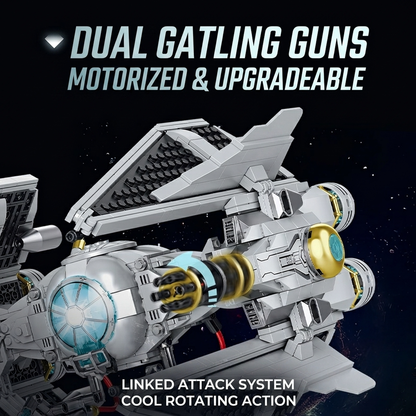 Space Interceptor Starfighter Building Kit