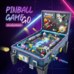 Playable Pinball Machine Building Set – 2,309 Pieces, LED Lights, Music & Motor