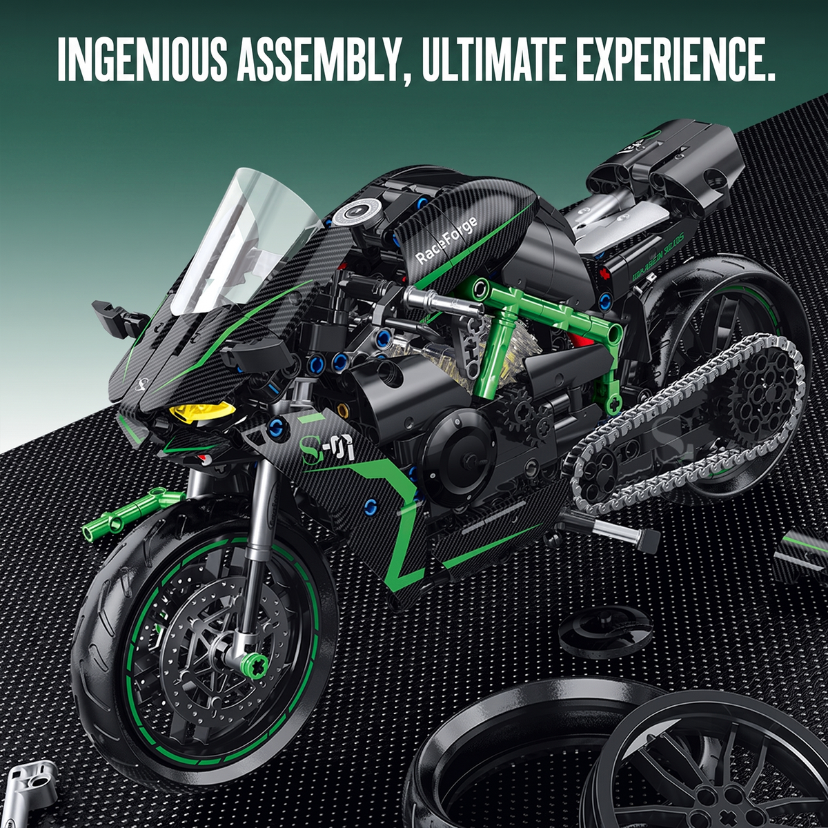 1:8 Sport Superbike Building Kit