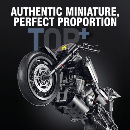 1:8 Street Tracker Motorcycle Building Kit