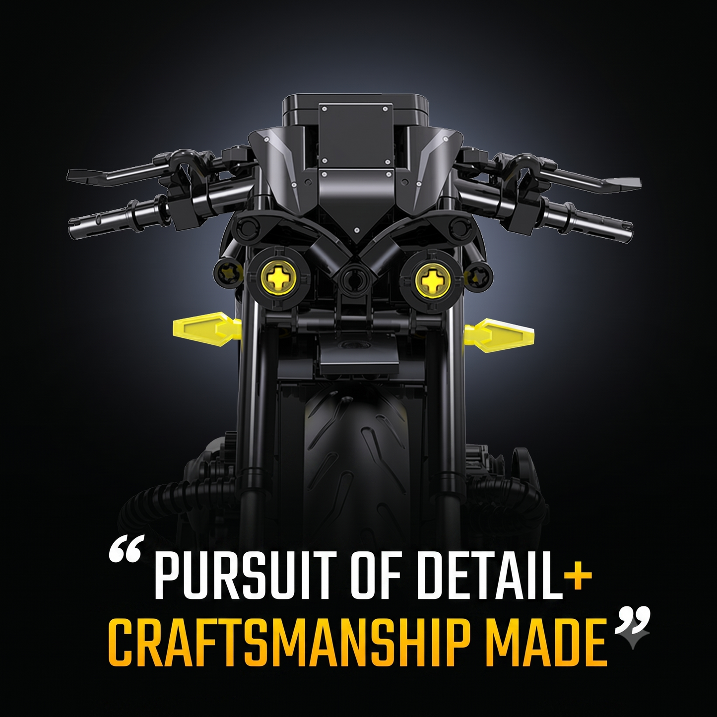 1:8 Streetfighter Motorcycle Building Kit