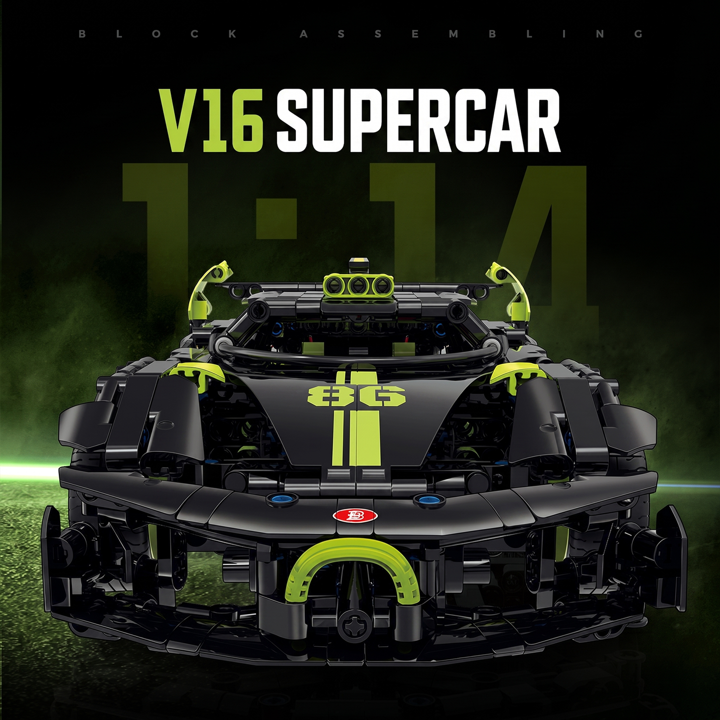 1:14 Track Hypercar Building Kit