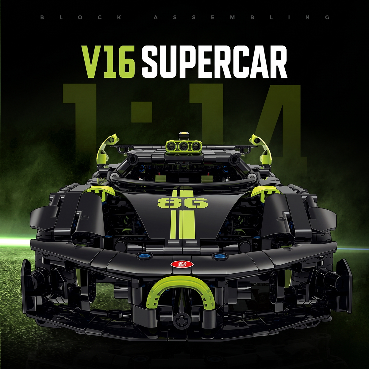 1:14 Track Hypercar Building Kit
