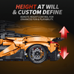 1:8 Track Hypercar Building Set — Luminous Orange