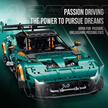 1:8 Track Supercar Building Set — Emerald Green