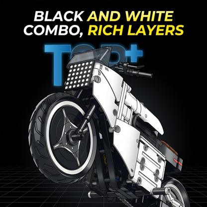 1:8 Urban Roadster Motorcycle Building Kit