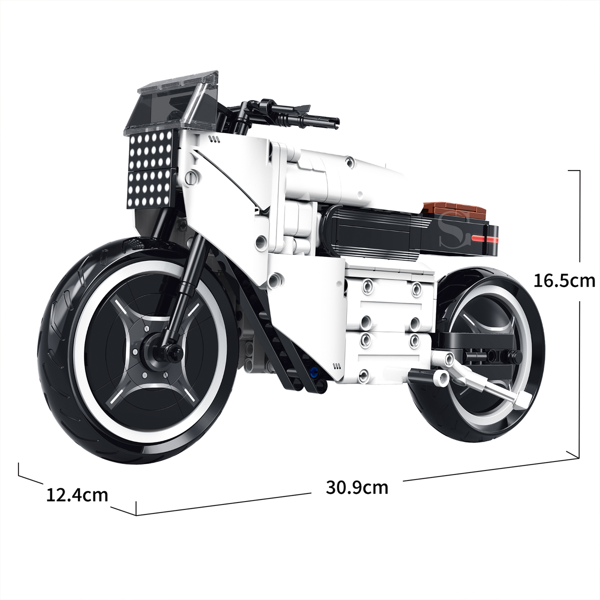 1:8 Urban Roadster Motorcycle Building Kit