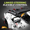 1:8 Widebody Concept Racing Car Building Set — White & Red