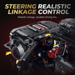 1:8 Widebody Modified Wagon Building Set — Matte Black