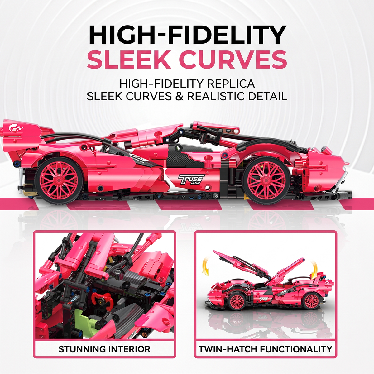 1:14 Track Supercar Building Kit