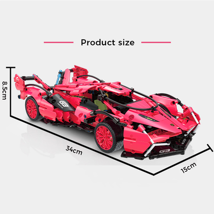 1:14 Track Supercar Building Kit