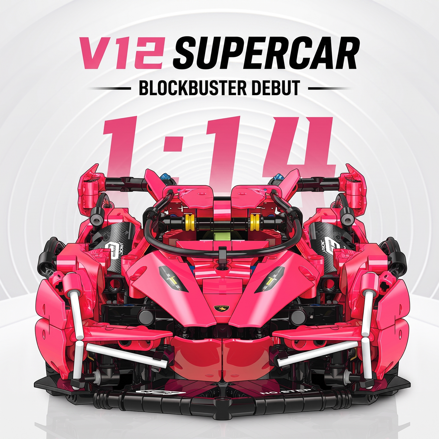 1:14 Track Supercar Building Kit