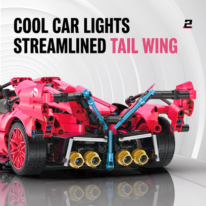1:14 Track Supercar Building Kit