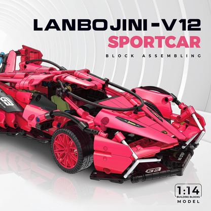 1:14 Track Supercar Building Kit