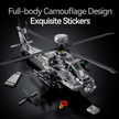 Attack Helicopter Building Kit | Mechanical Building Kits | BrickRoyal