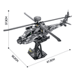 Attack Helicopter Building Kit | Mechanical Building Kits | BrickRoyal