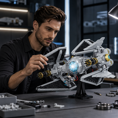 Space Interceptor Starfighter Building Kit
