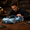 1:8 Luxury Hypercar Building Set — Ice Blue