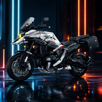 1:5 Adventure Touring Motorcycle Building Kit