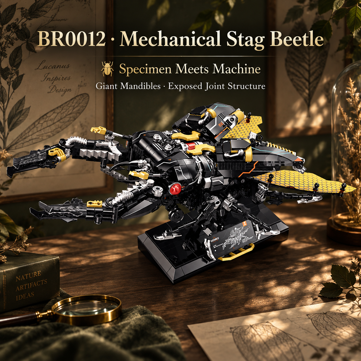 Mechanical Stag Beetle Building Set