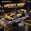 Formula Racing Car Building Set — Yellow/Black