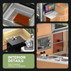 Built for the Wild: Expedition Camper Truck Building Set | Mechanical Building Kits | BrickRoyal